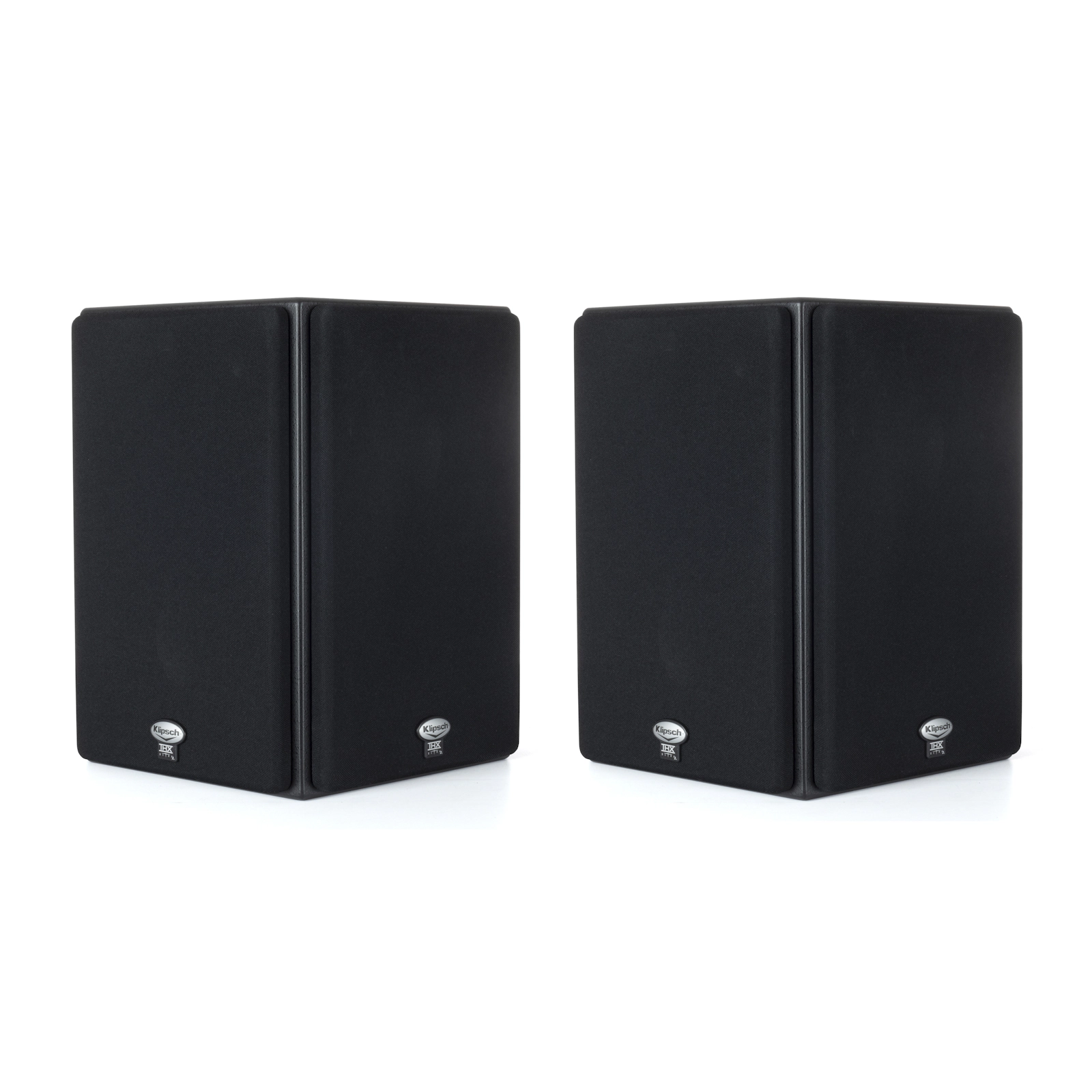 THX-5000-SURR_Pair-Grille.webp Klipsch THX Theater 5.0 Satellite Speakers - Image 1